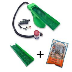Prospectors Dream Gold Sluice Box Green Combo/Micro + Rocker Box Value Bering Sea Paydirt Bundle - The Boss Clean Up Sluice Kit - Combo + Micro