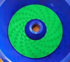 Prospectors Dream Sluice Mat Blue Bowl Concentrator Vortex Dream Mat Insert | Gold Prospecting Equipment