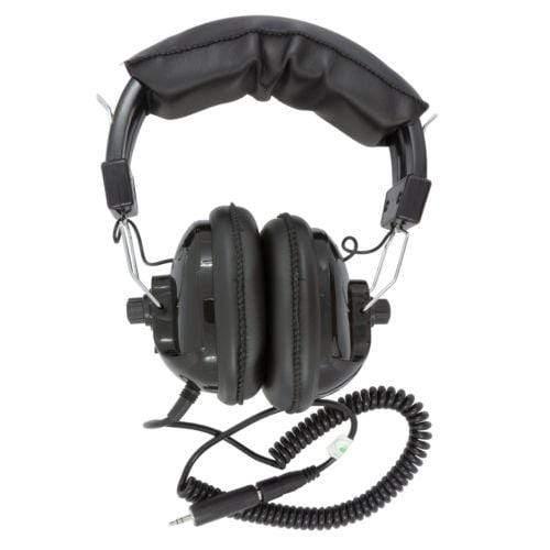 Fisher Lightweight Adjustable Stereo Headphones for Metal Detector