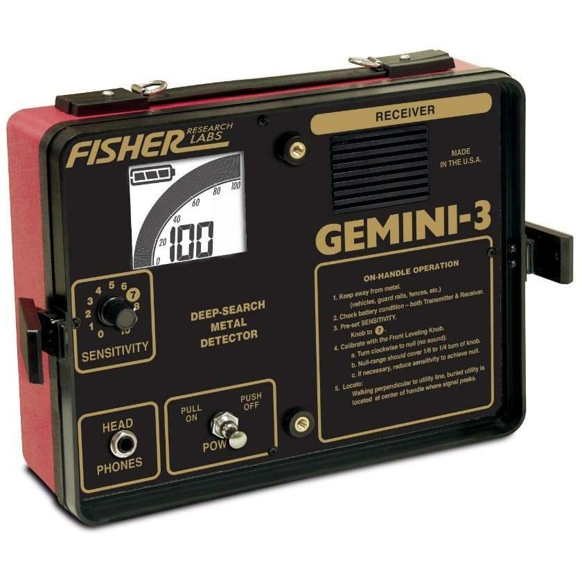 Fisher Metal Detector Fisher Gemini 3 Deep Seeking 2 Box Cache, Relic and Treasure Metal Detector