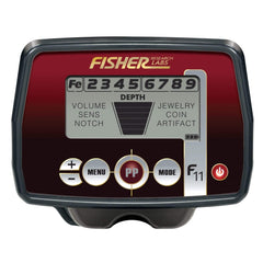 Fisher F11 Metal Detector with 11" DD Coil