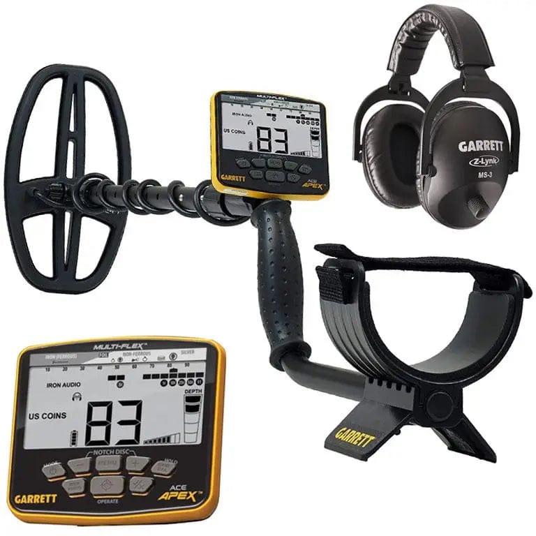 Garrett Metal Detector Garrett ACE APEX Metal Detector with Z-Lynk Wireless Headphones