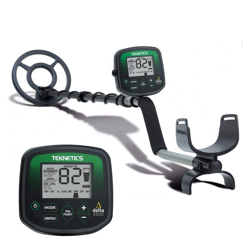 Teknetics Delta 4000 Metal Detector with 8